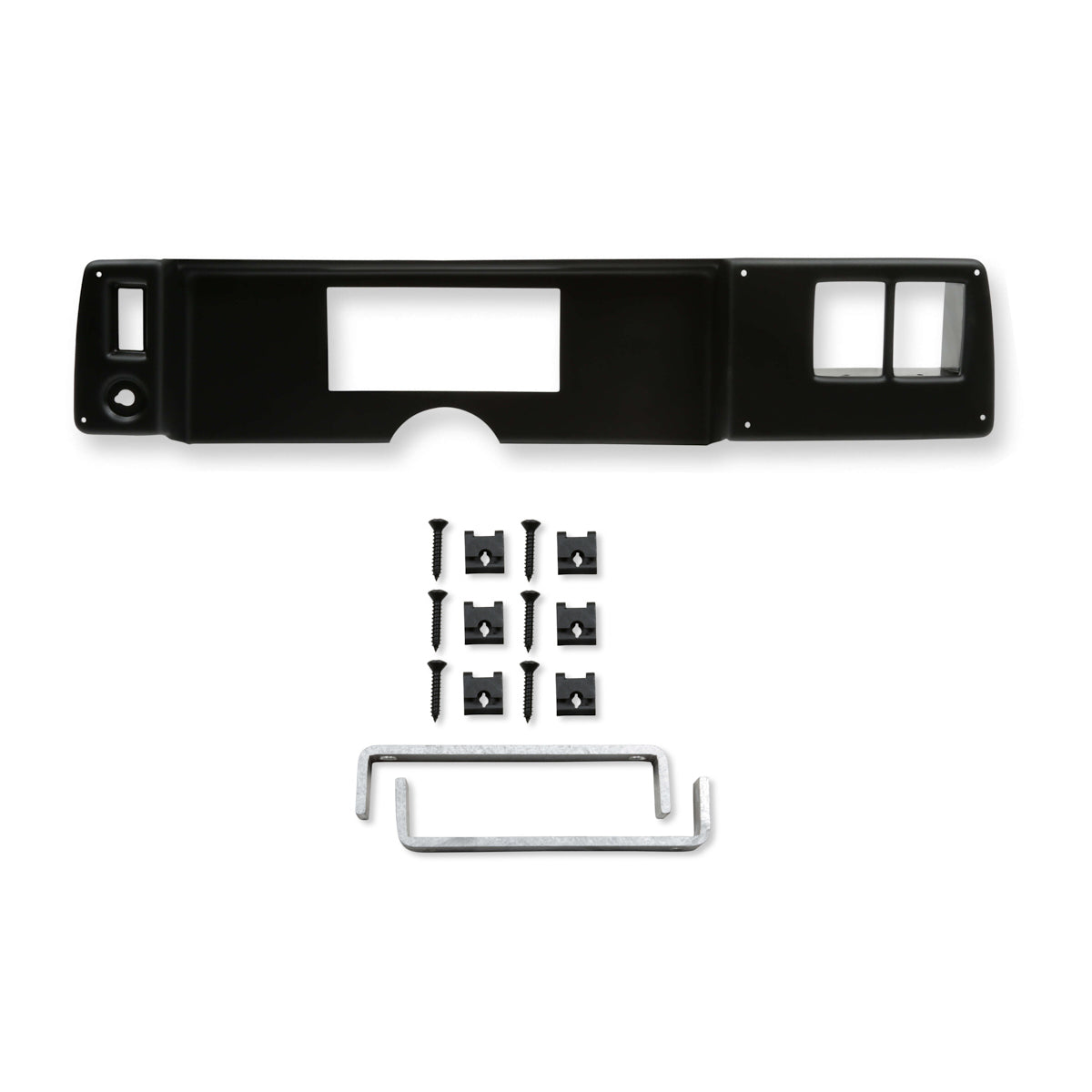 Holley EFI 6.86 in Dash Bezel - Black - GM F-Body 1979-81
