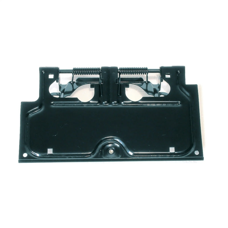 Omix-ADA License Plate Bracket Black - 87-95 Jeep Wrangler YJ