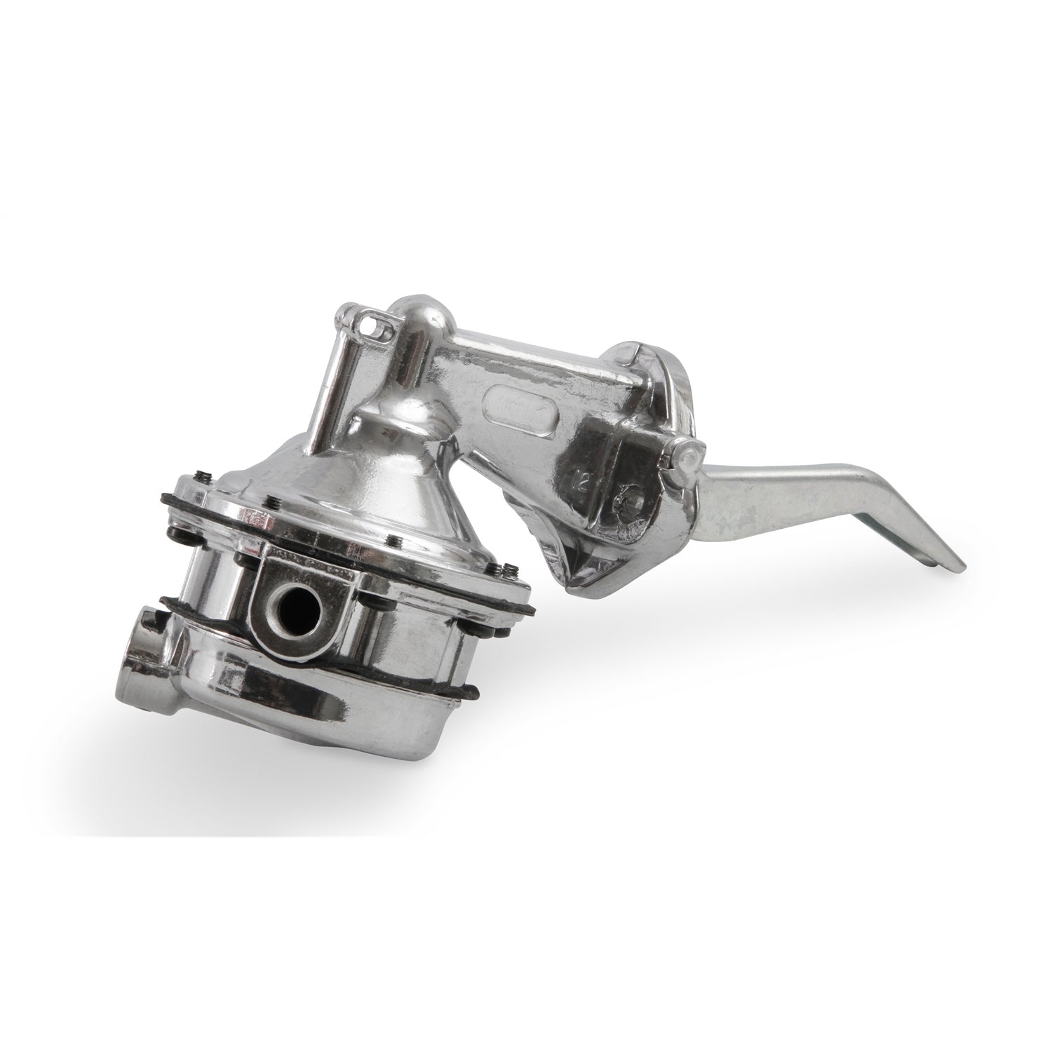 Holley Mechanical Fuel Pump - 110 gph - 6.5-8 psi - 1/4 in NPT Female Inlet / Outlet - Polished - Gas - Small Block Mopar