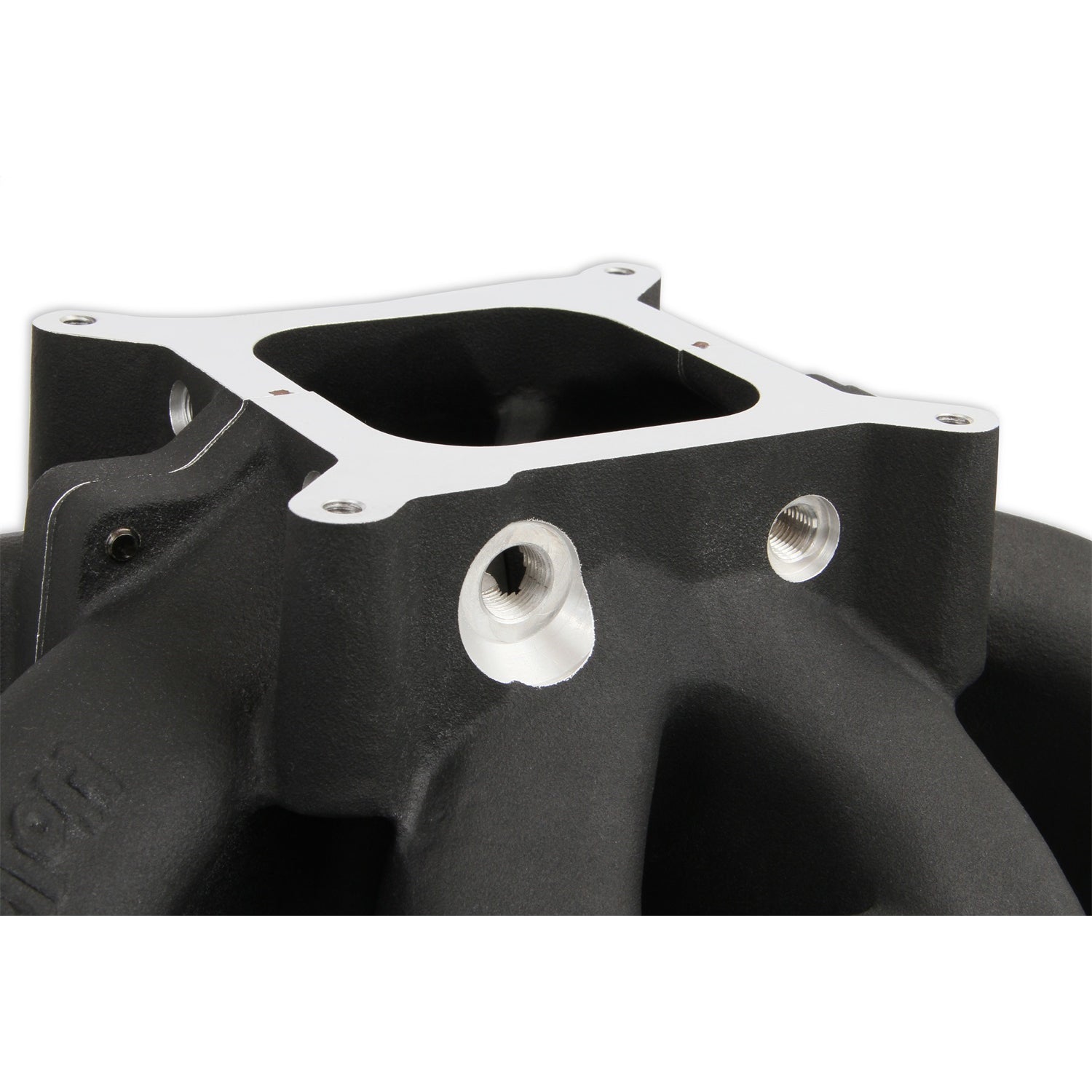 Holley Single-Plane Race Intake Manifold - Square Bore - Single Plane - Aluminum - Black - LS3/L92 - GM LS-Series