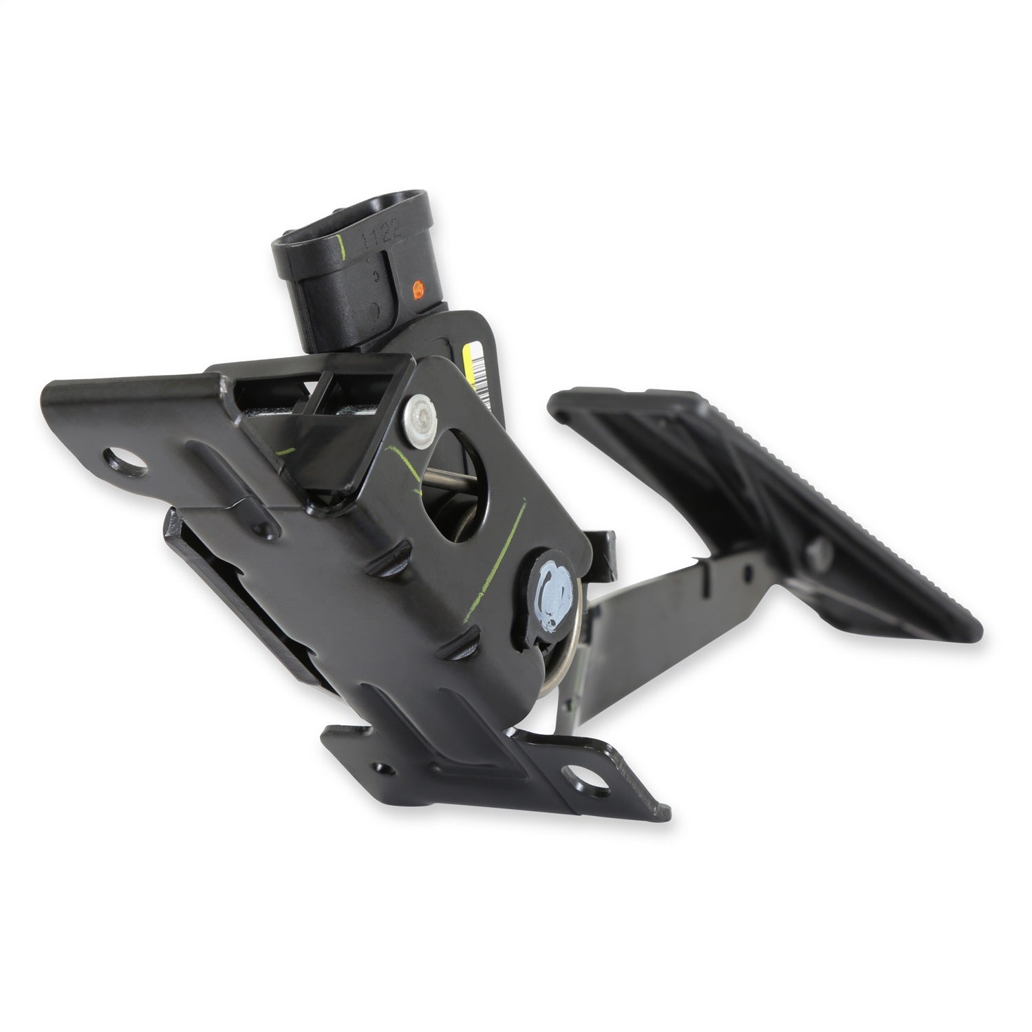 Holley Floor Mount Gas Pedal Assembly - Drive-By-Wire - Black - GM F-Body 1970-81