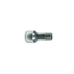 CSR Performance Water Pump Fitting - 3/4 in NPT Male to 1-3/4 in Hose Barb - 3 in Long - Clear Anodized