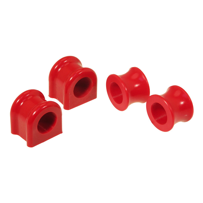Prothane Front Sway Bar Bushing - Non-Greasable - 35 mm Bar - Red/Cadmium - Dodge Midsize Truck 2000-01