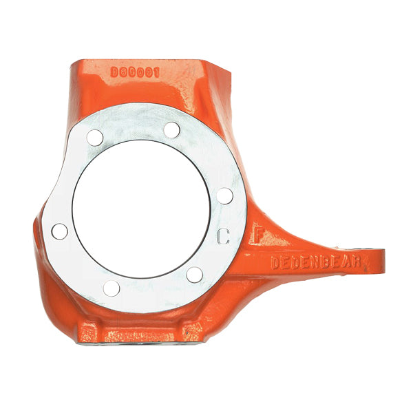Reid Racing Passenger Side Steering Knuckle Iron Orange Powder Coat Dana 60 - Each