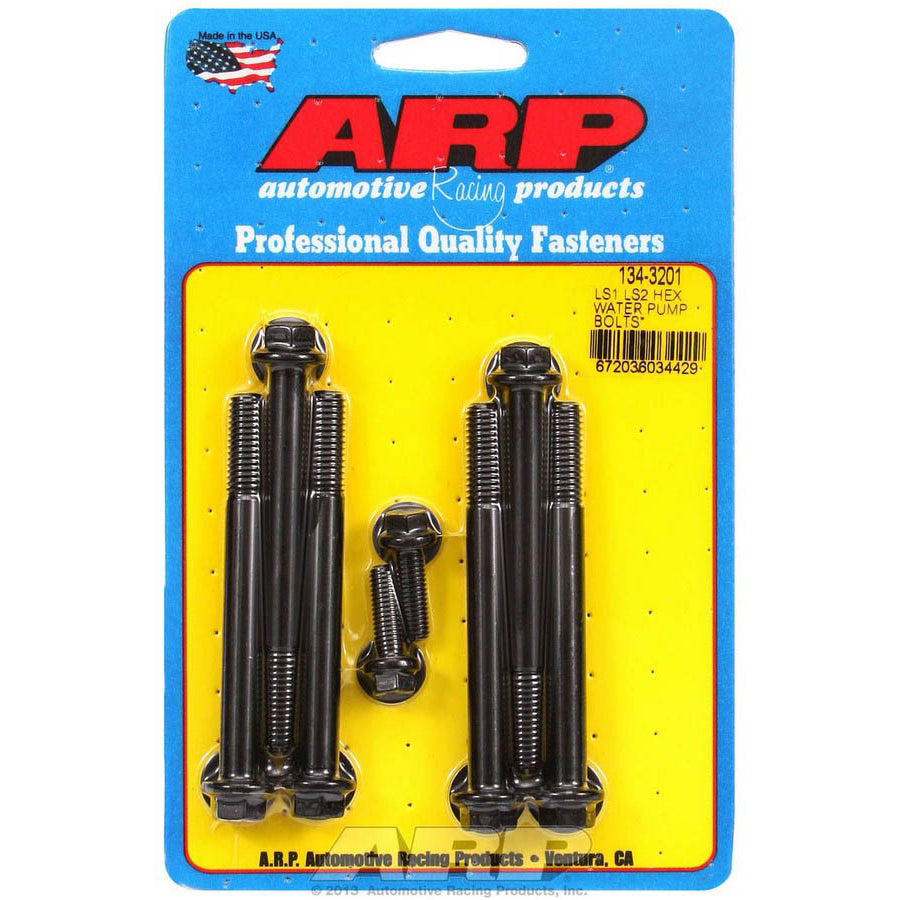 ARP Water Pump & Thermostat Housing Bolt Kit - 6 Point LS1/LS2