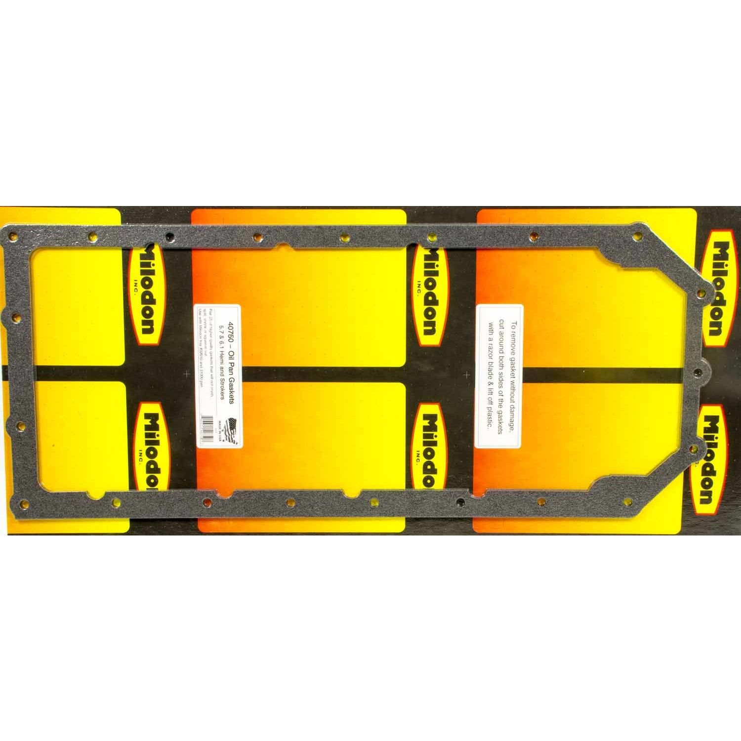 Milodon Oil Pan Gasket Set - 5.7/6.1L Hemi (Pair)