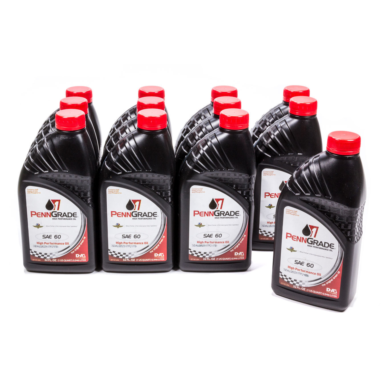 PennGrade High Zinc Motor Oil - 60W - Conventional - 1 Qt. (Set of 12)