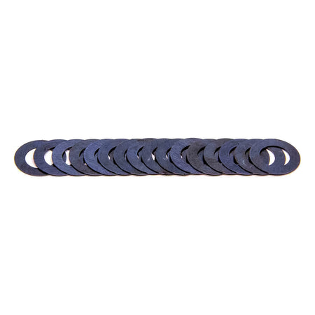 PAC Racing Springs Valve Spring Shim - 0.015 in Thick - 1.500 in OD - 0.645 in ID - Set of 16