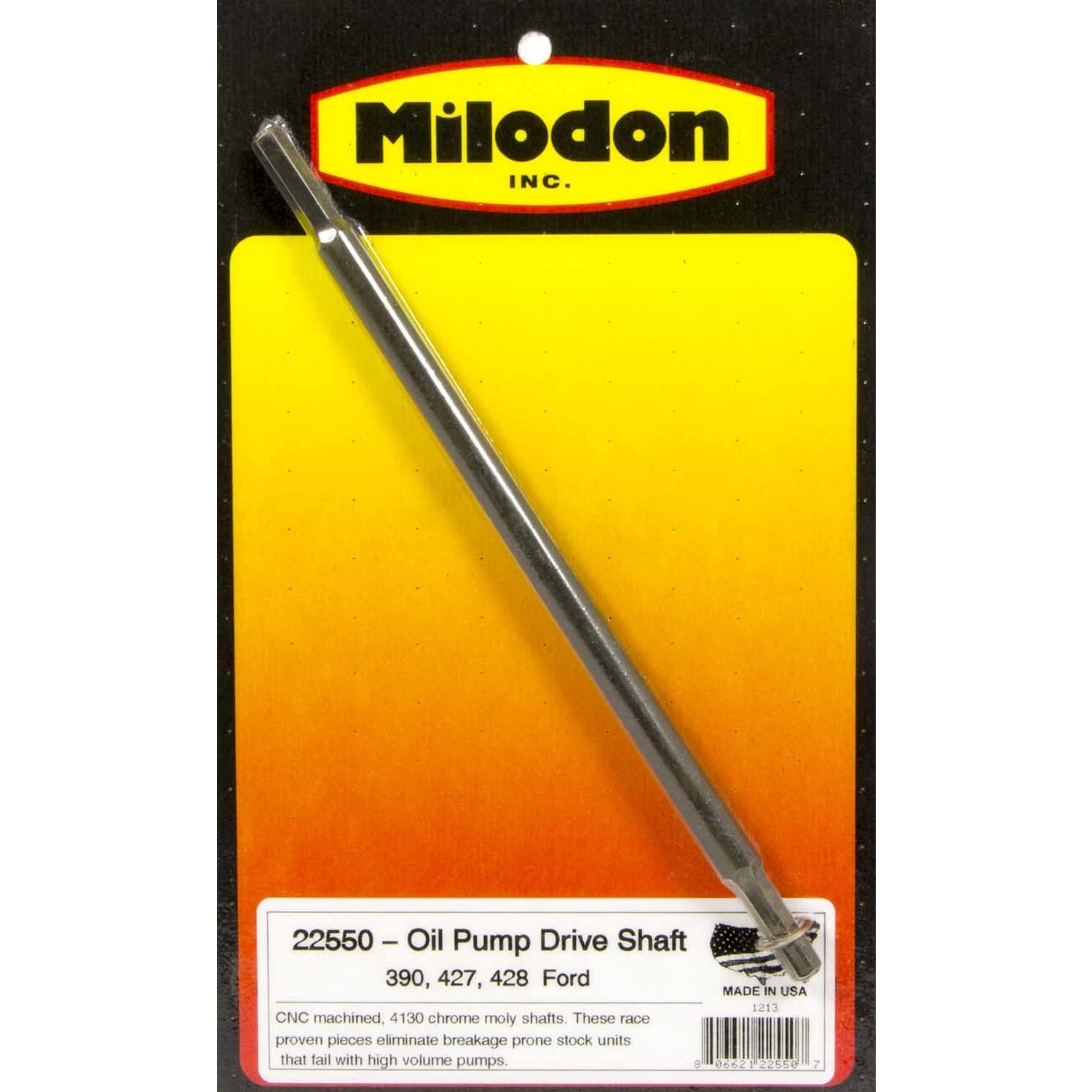 Milodon BB Ford FE 390-427 Oil Pump Shaft
