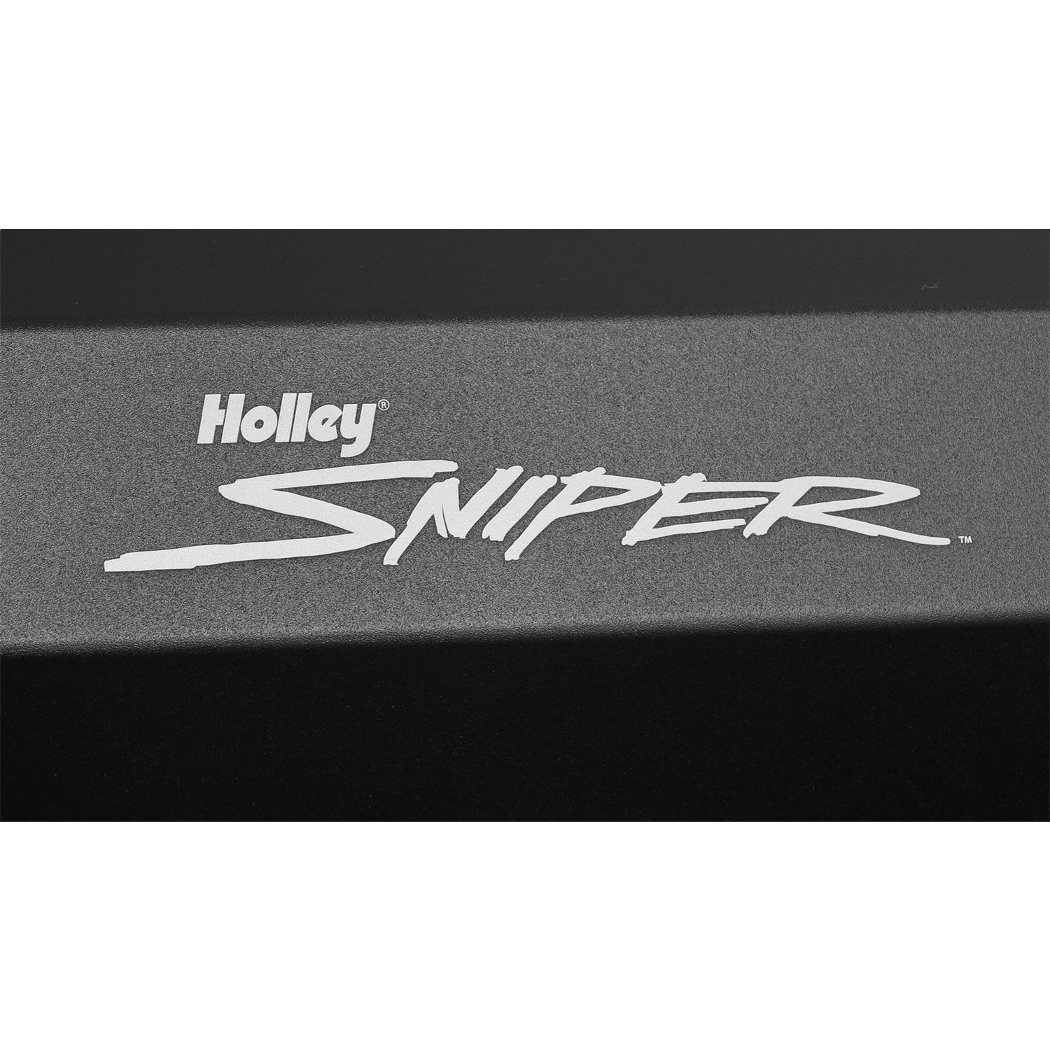 Sniper Fabricated Aluminum Valve Cover - Chevy Small Block - Black Finish