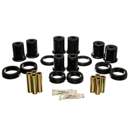 Energy Suspension Rear Control Arm Bushing Set - Black - Fits 1979-93 Ford Mustang, Mercury Capri