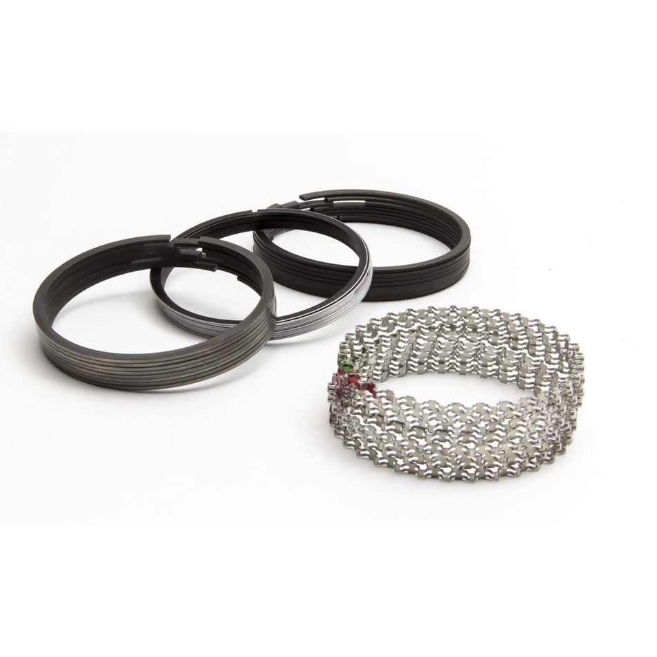 Sealed Power Performance Piston Rings - 4.134 in Bore - Drop In - 5/64 x 5/64 x 3/16 in Thick - Standard Tension - Moly - 8-Cylinder