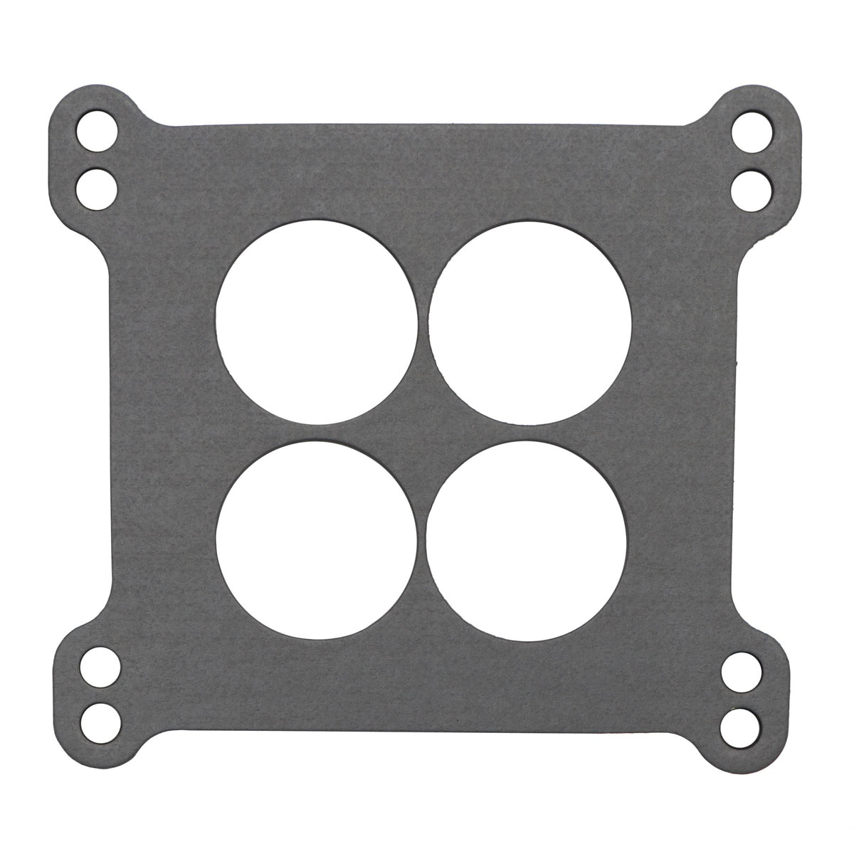 SCE Carburetor Base Plate Gasket - 4-Barrel - 4 Hole - Gray - 1-3/4 in Square Bore