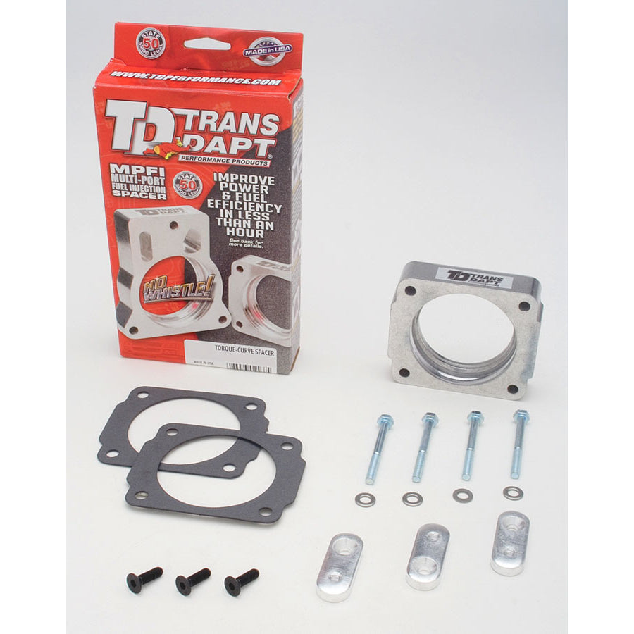 Trans-Dapt Throttle Body Spacer - 1" Thick - Ford Modular