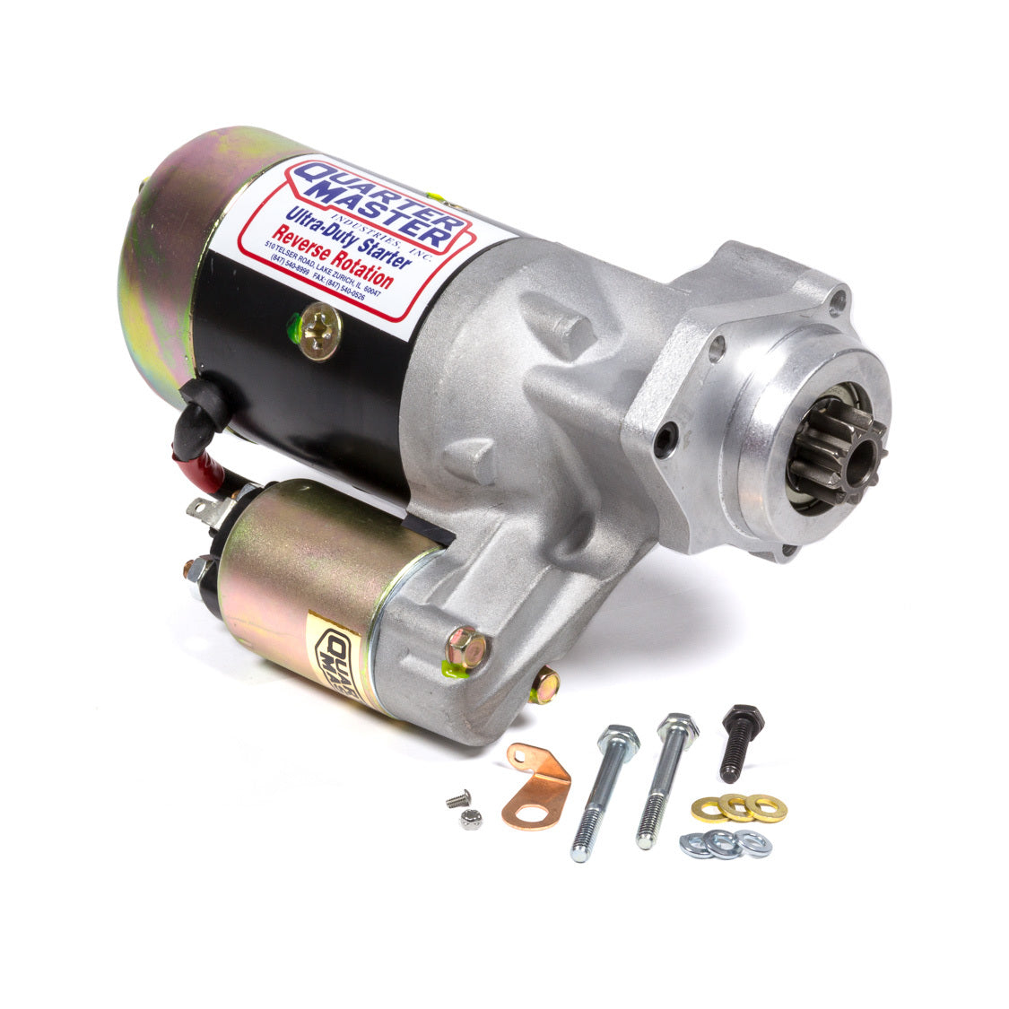 Quarter Master Ultra-Duty Starter 2.0KW Gear Reduction Reverse Mount - Reverse Rotation