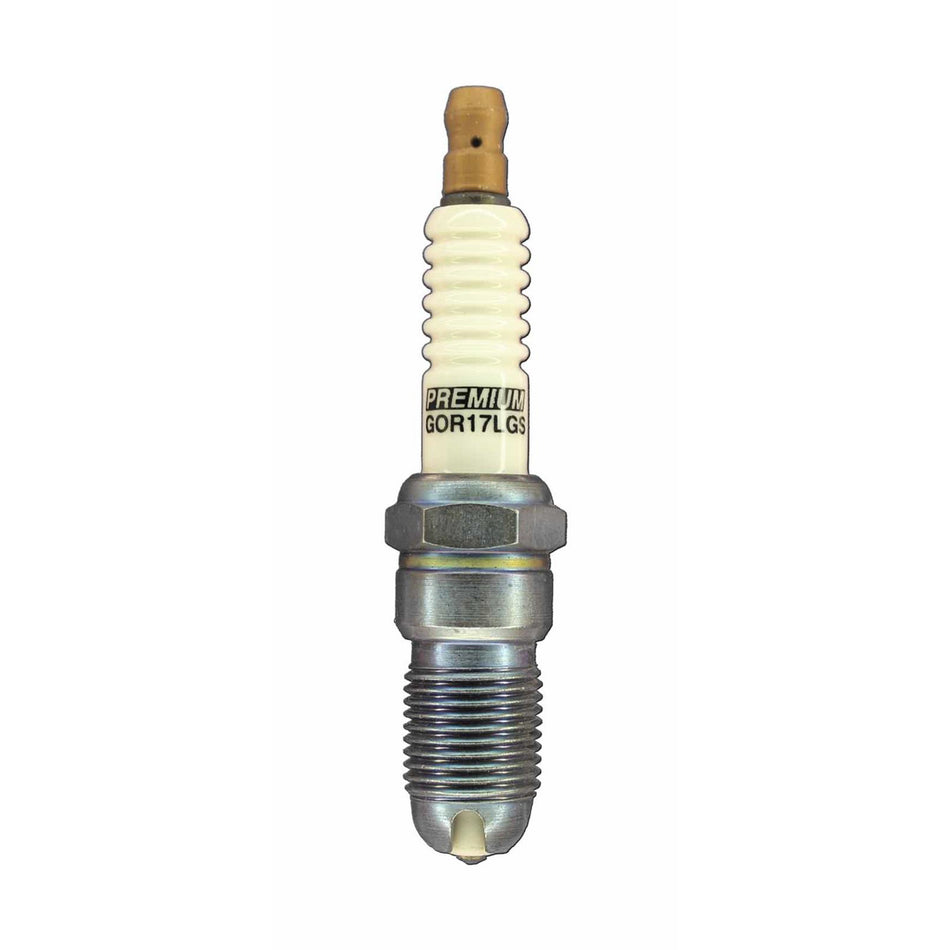 Brisk Premium Racing Spark Plug - 14 mm Thread - 18 mm R - Heat Range 17 - Tapered Seat - Resistor