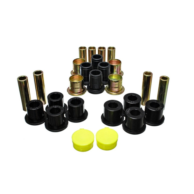 Energy Suspension Hyper-Flex Control Arm Bushing Front Upper/Lower - Dodge Fullsize SUV - Black