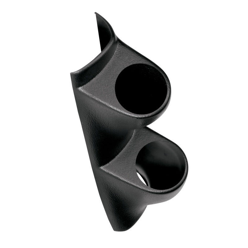 Auto Meter Pillar Gauge Pod - Two 2-1/16 in Diameter Gauges - Black - Ford Mustang 1979-93