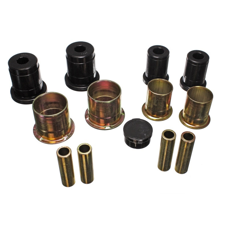 Energy Suspension Hyper-Flex Front Lower / Upper Control Arm Bushing - Black - Ford Mustang 1994-2004