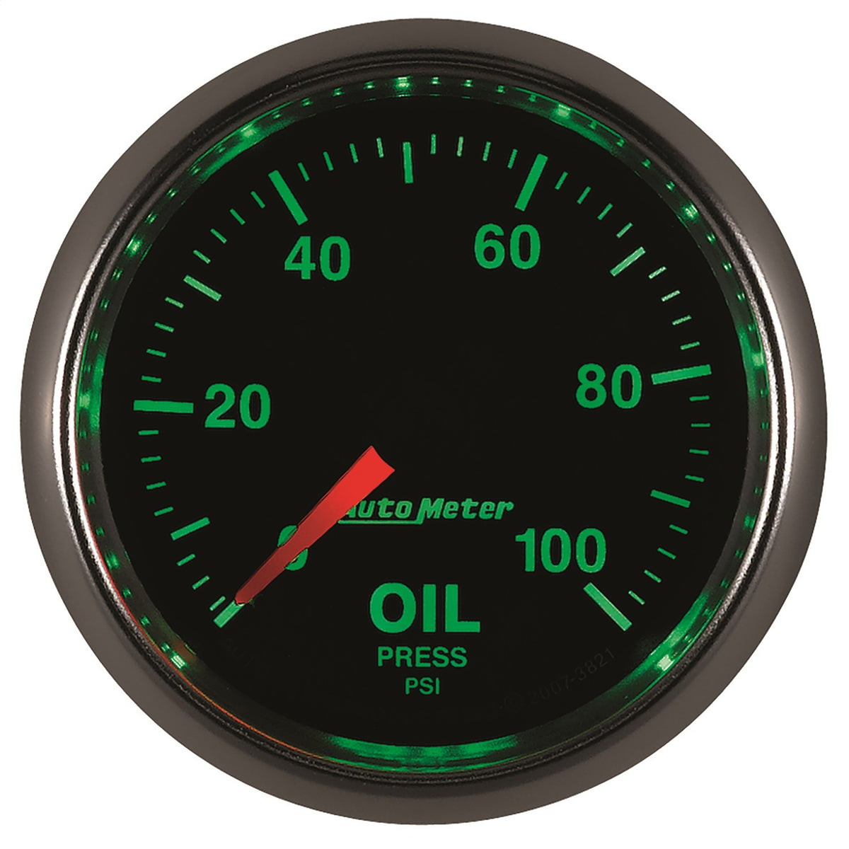 Auto Meter GS Mechanical Oil Pressure Gauge - 2-1/16"