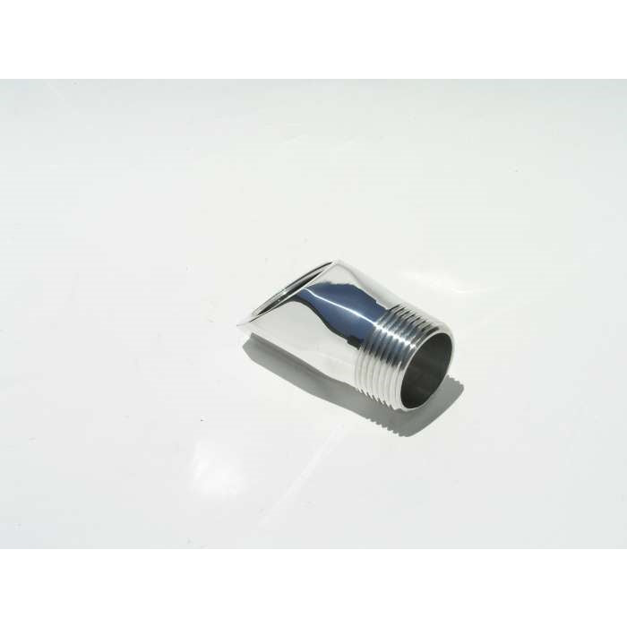 Meziere Fitting Adapter - 45° w/ 1" NPT - Polished