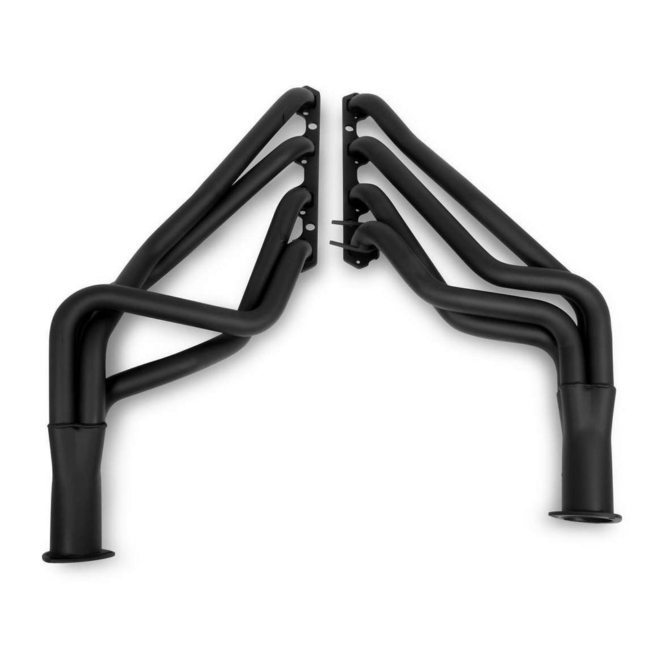 Hooker Competition Headers - 1.625 in Primary - 3 in Collector - Black Paint - Small Block Ford - Ford / Mercury 1964-77 - Pair