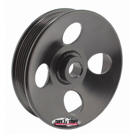 Tuff Stuff Serpentine Power Steering Pulley - 6 Rib