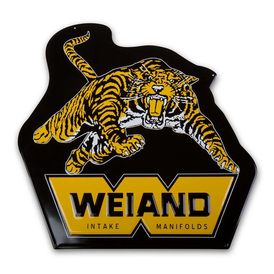 Weiand Weiand Tiger Metal Sign 20.0 x 20.0" - Aluminum