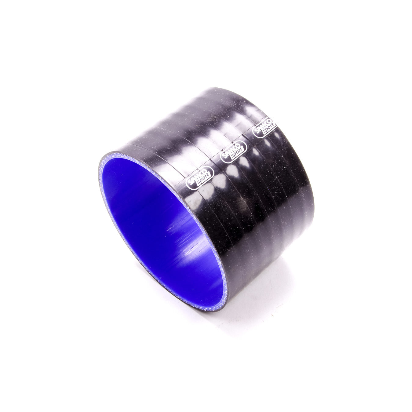 Samco Sport Silicone Coupler - 4" ID - 3" Long - 6.5 mm Thick Wall - Black