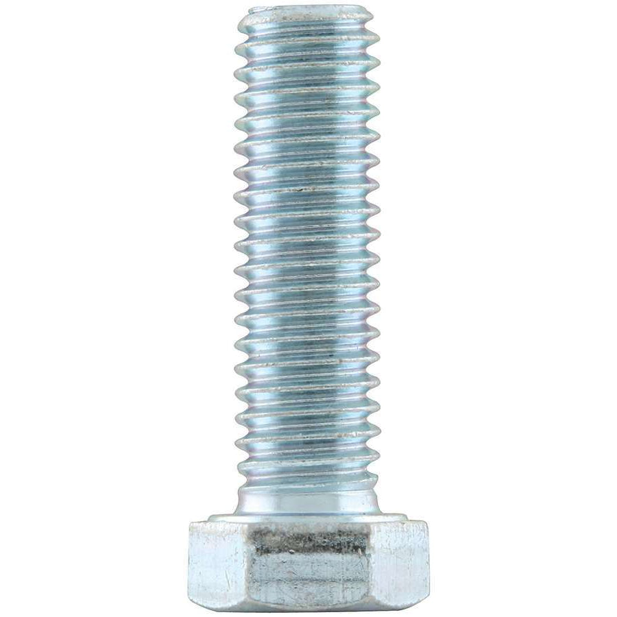 Allstar Performance 7/16-14 in Thread Bolt - 1.5 in Long - 5/8 in Hex Head - Grade 5 - Zinc Oxide - Universal - Set of 10