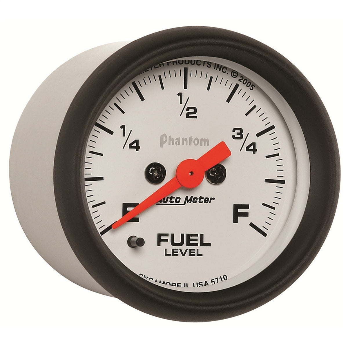 Auto Meter Phantom Electric Programmable Fuel Level Gauge - 2-1/16 in.