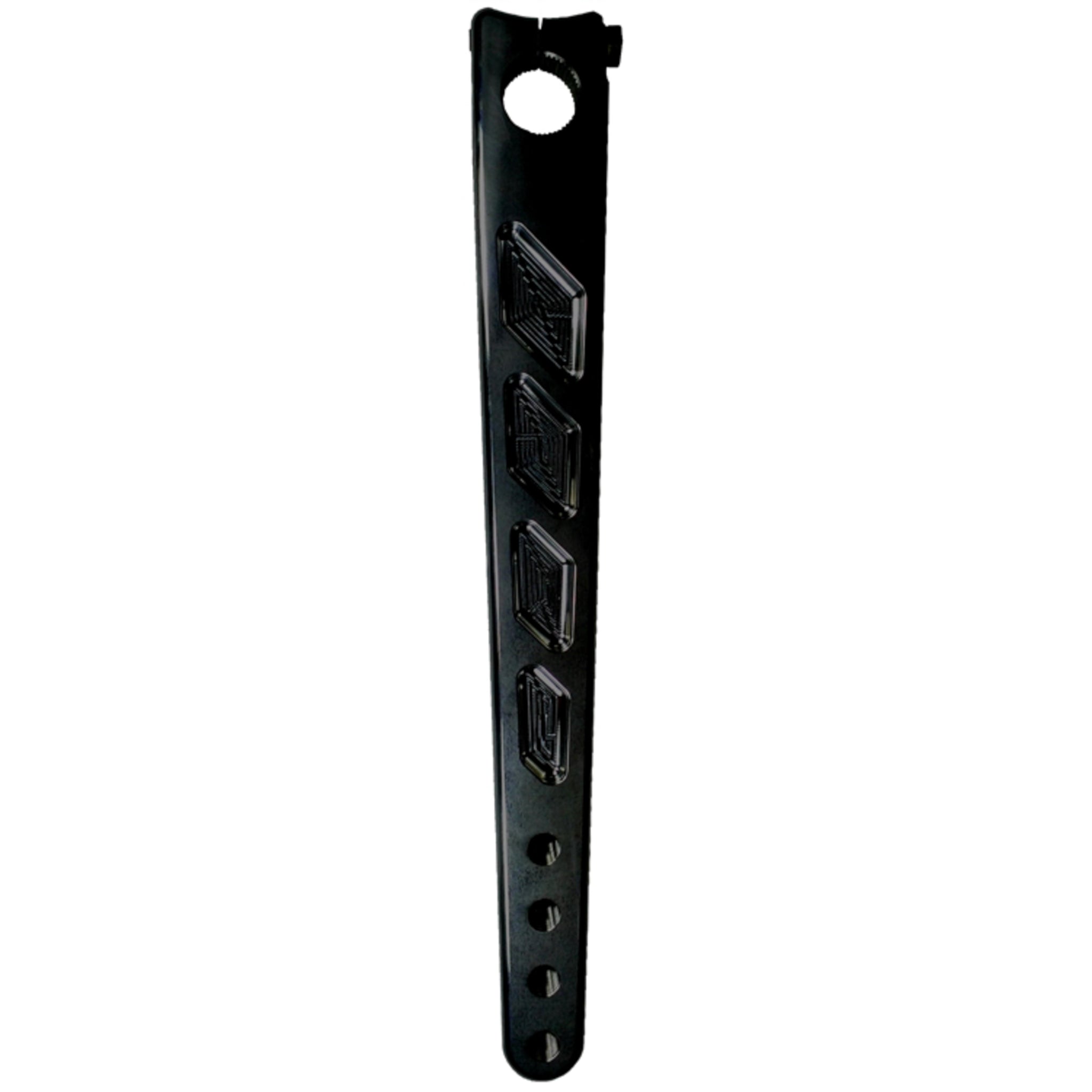 Triple X Straight Broach Pitman Arm - Black - Sprint Car