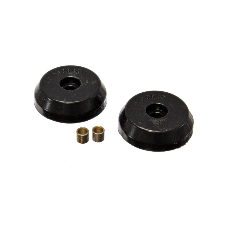 Energy Suspension Hyper-Flex Bump Stop - 0.75 in Tall - 2.75 in OD - Bolt-On - Black - Universal - Pair