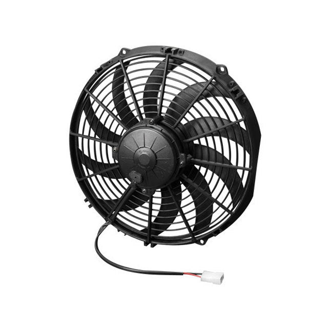 SPAL 12" Puller High Performance Electric Fan - Curved Blade - 1450 CFM