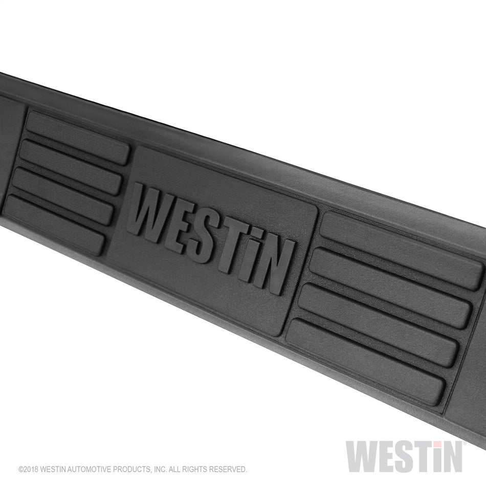 Westin E-Series 3 in OD Bent Step Bars - Polished Stainless - Crew Cab - GM Fullsize Truck 2019-21 - Pair