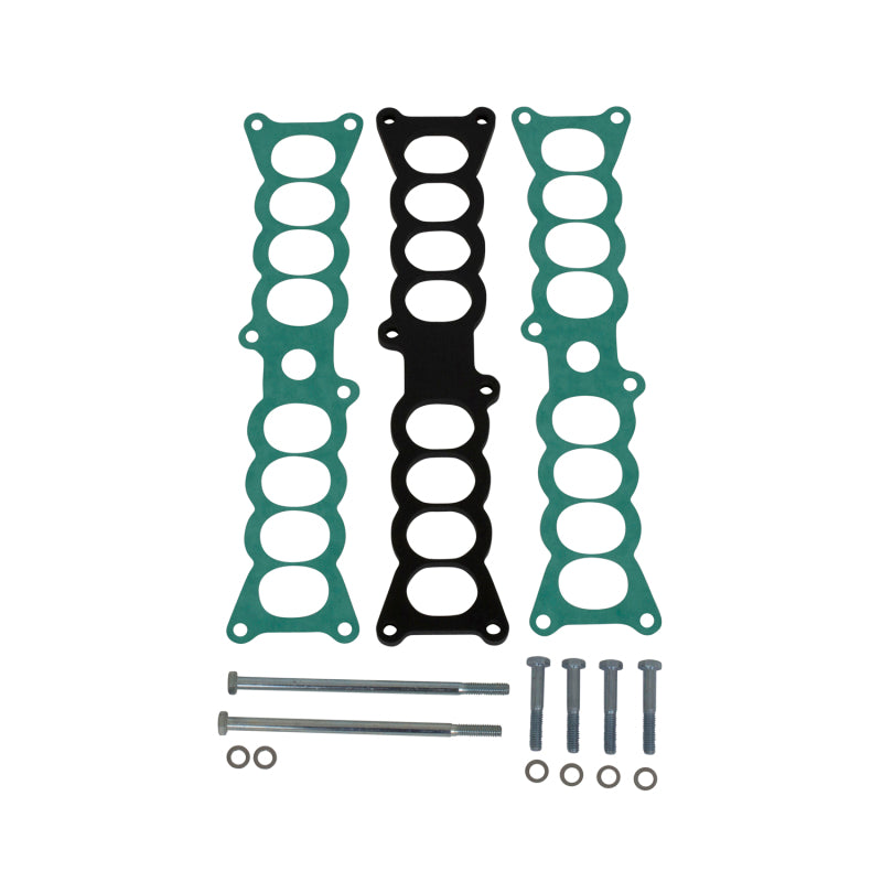 BBK Phenolic Intake Plenum Spacer - 3/8 in Thick - Small Block Ford - Ford Mustang 1986-93