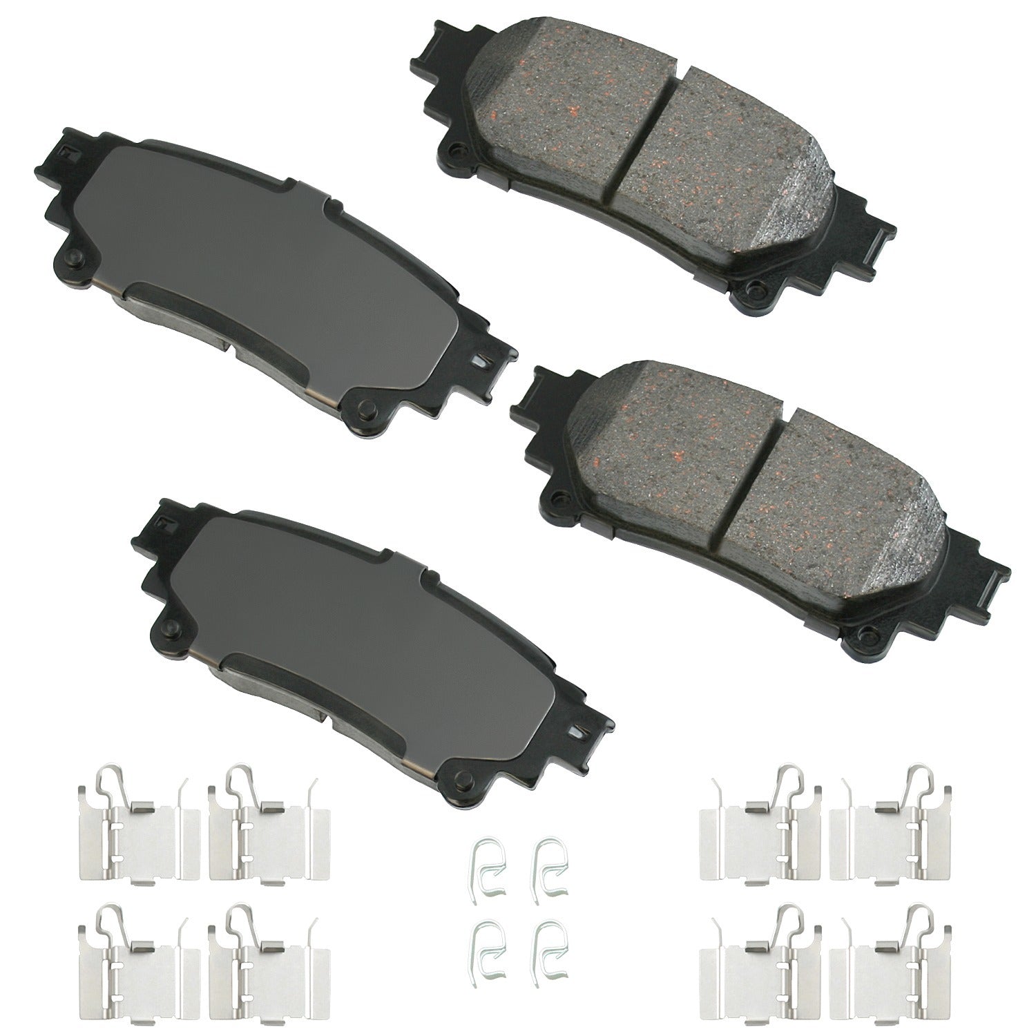 Akebono Brakes ProACT Rear Brake Pads - Lexus 2013-19 (Set of 4)