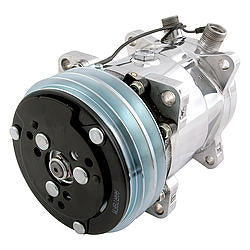 Vintage Air 508 Compressor 2 Groove Pully Plain Finish