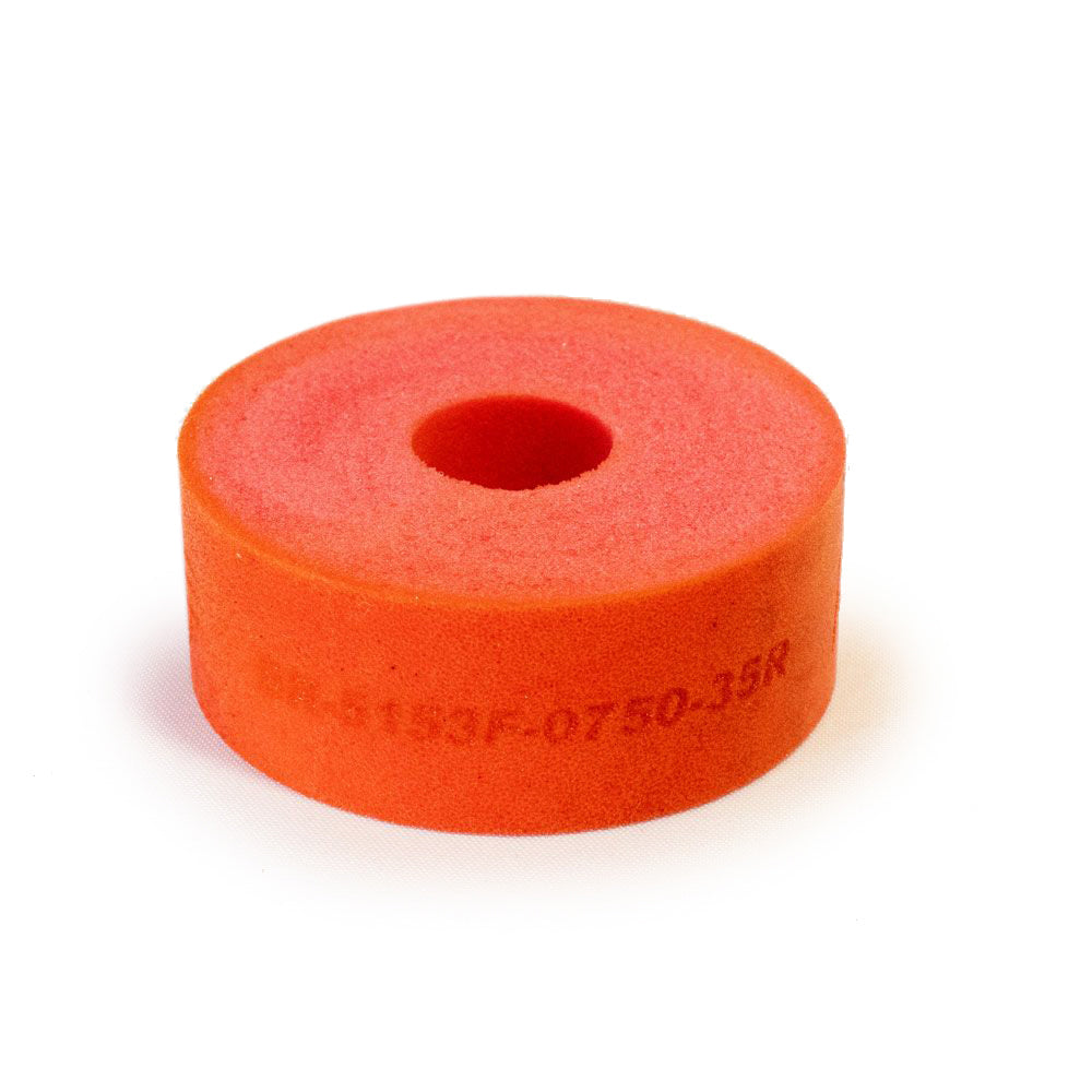 RE Suspension 5150 Bump Stop Puck - 2" OD - 1/2" ID - 3/4" Tall - 35 Durometer - Foam - Red