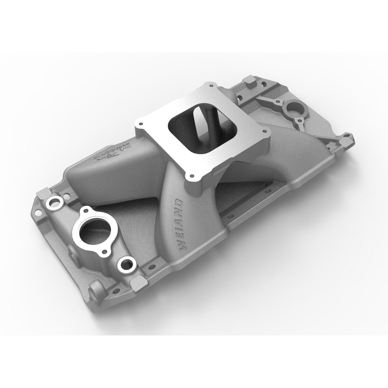 Weiand Track Warrior Square Bore Single Plane Intake Manifold - Rectangle Port - Big Block Chevy