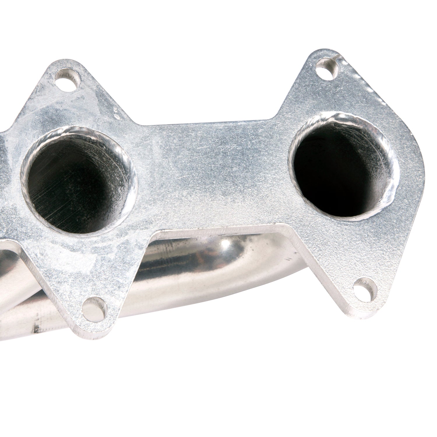 BBK Performance Header Silver Ceramic