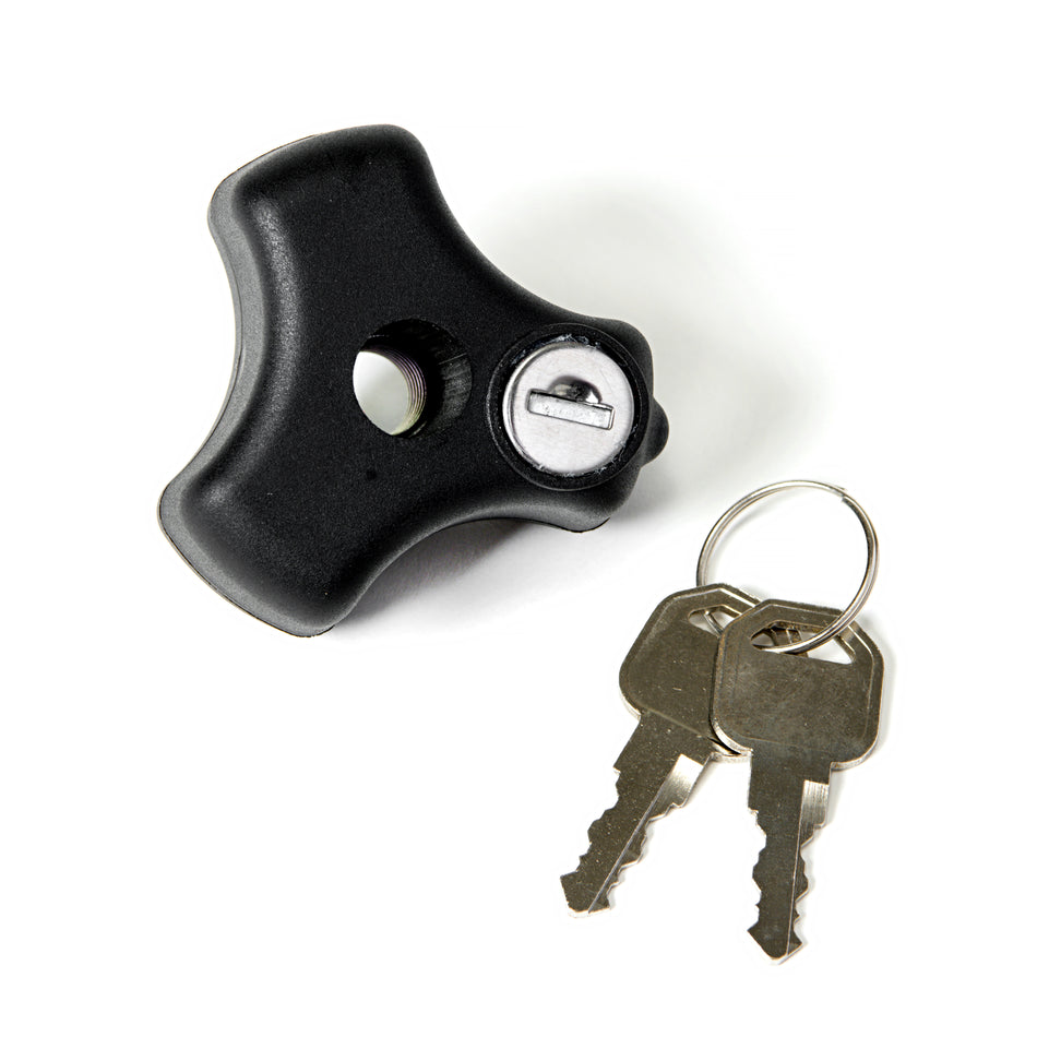 Hi-Lift Jack Company 2 Keys Locking Knob Plastic - High-Lift Hood Mounts