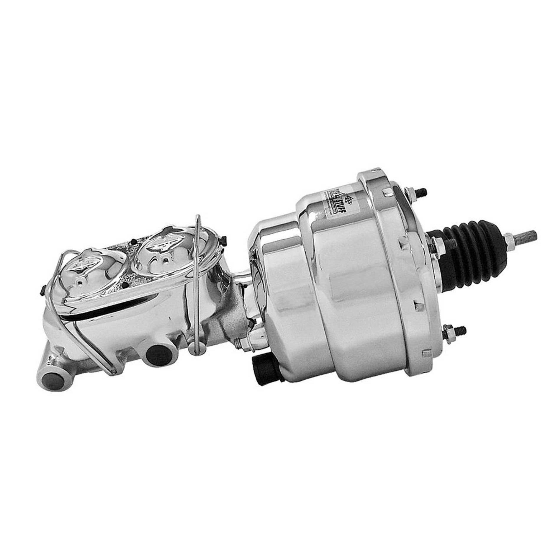 Tuff Stuff 7" Brake Booster Chrome w/ 2018NA Master Cylinder