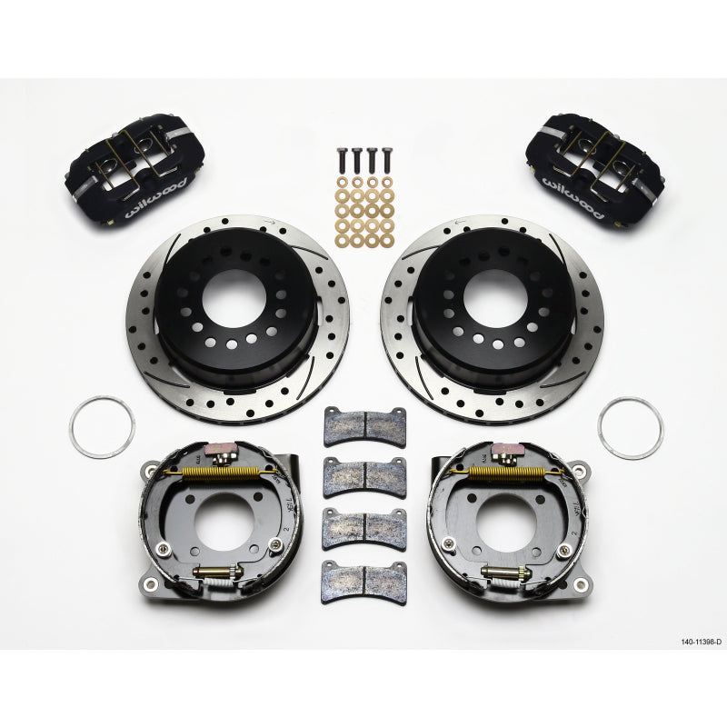 Wilwood Dynapro Low-Profile Rear Brake System - 4 Piston Caliper