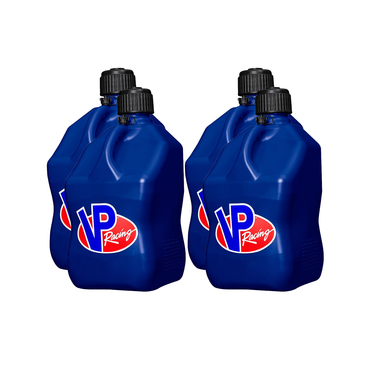 VP Racing Motorsports Container - Square - 5.5 Gallon - Blue (Case of 4)