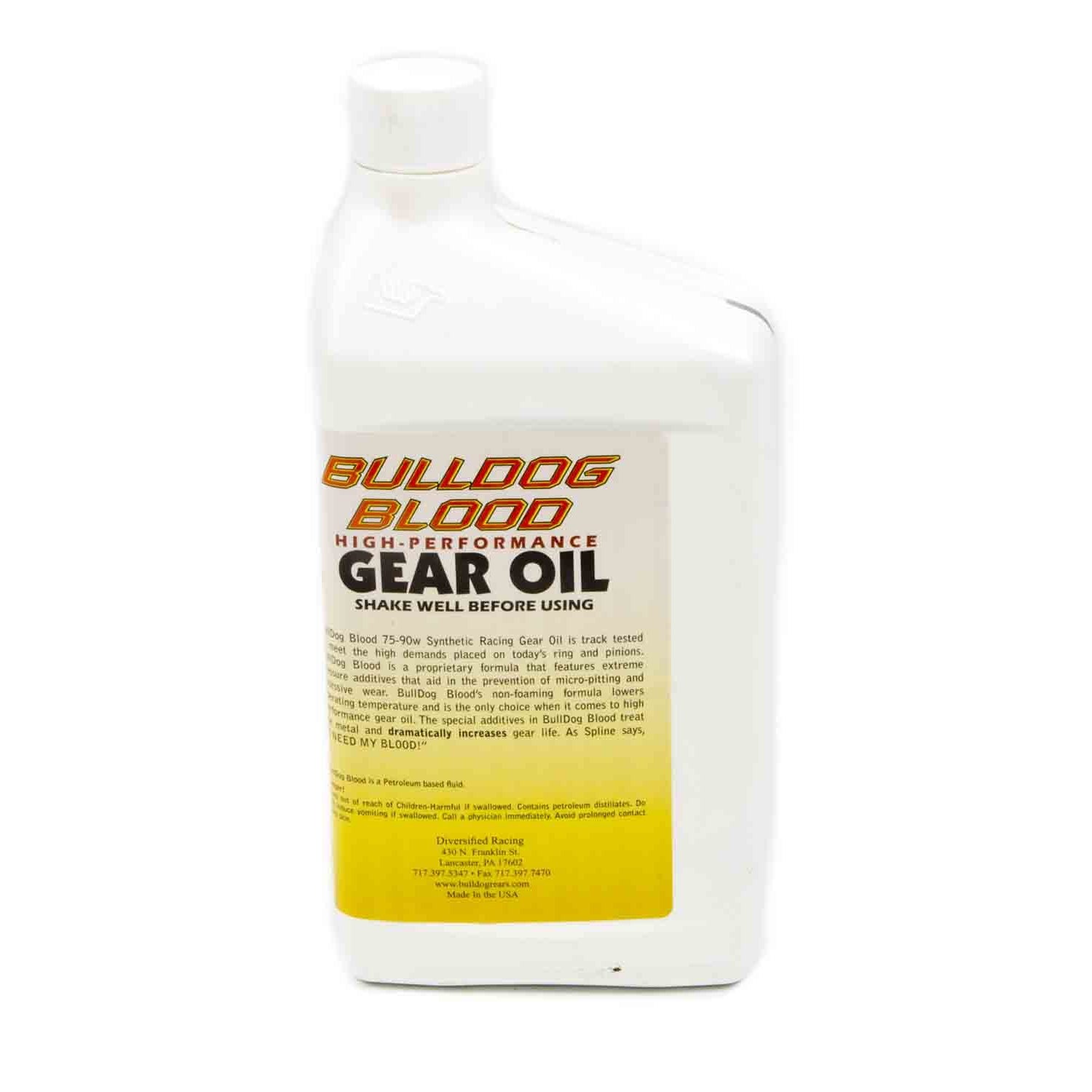 DMI Bulldog Blood 75W90 Synthetic Gear Oil - 1 Quart