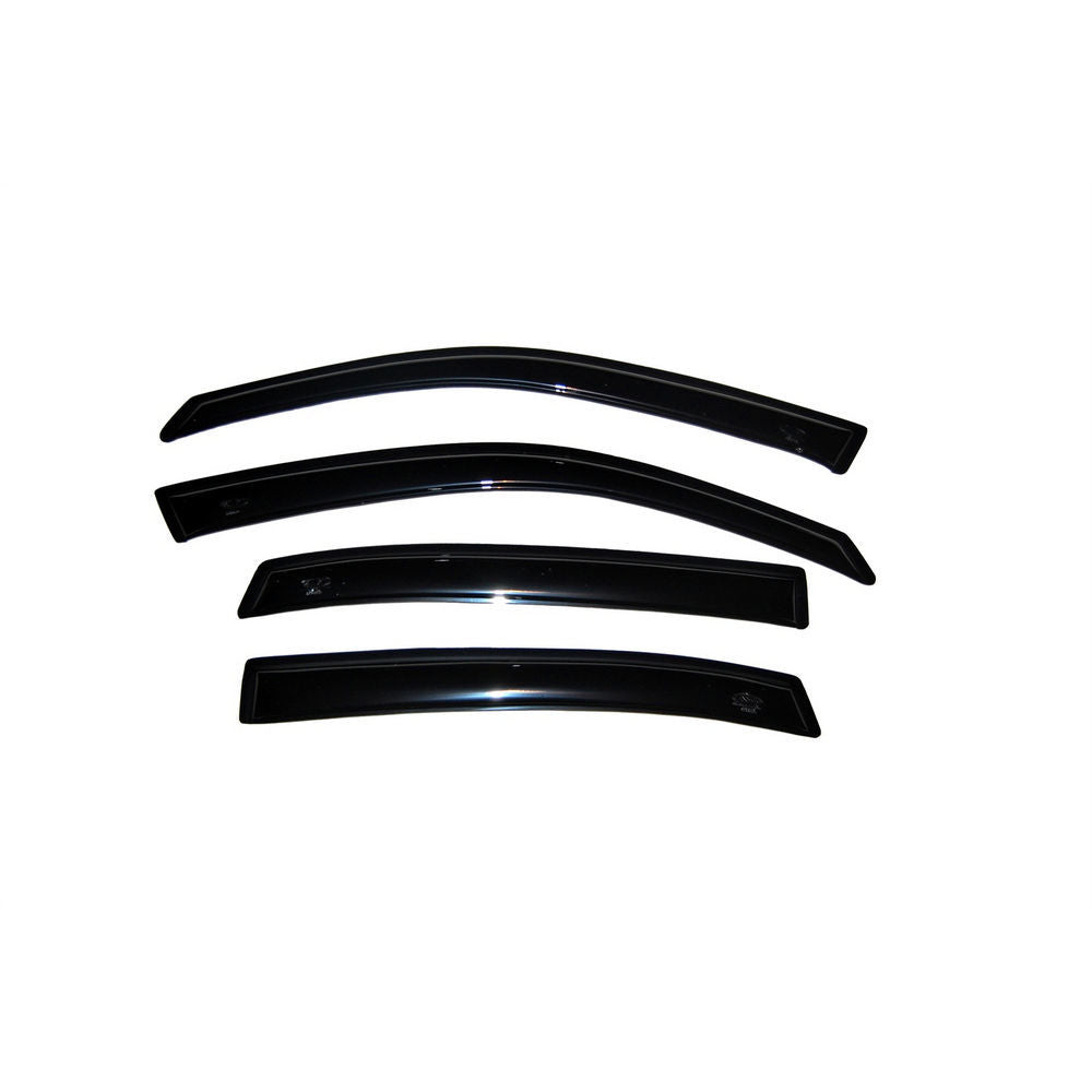 Lund Original Ventvisor Front / Rear Side Window Visor - Stick-On - Dark Smoke - Chevy Impala 2000-05