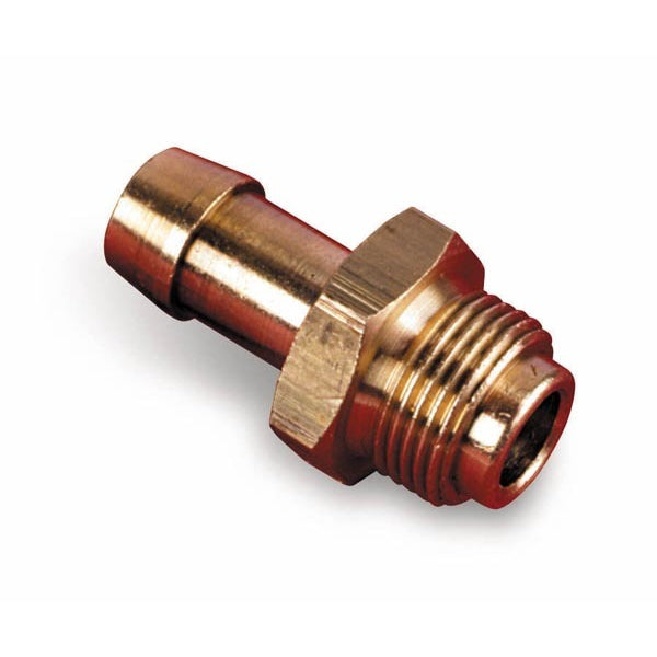 Holley Fuel Bowl Standard Fitting Hose 3/8" Thread 9/16"24 Standard Fitting Hose 3/8" Thread 9/16"24