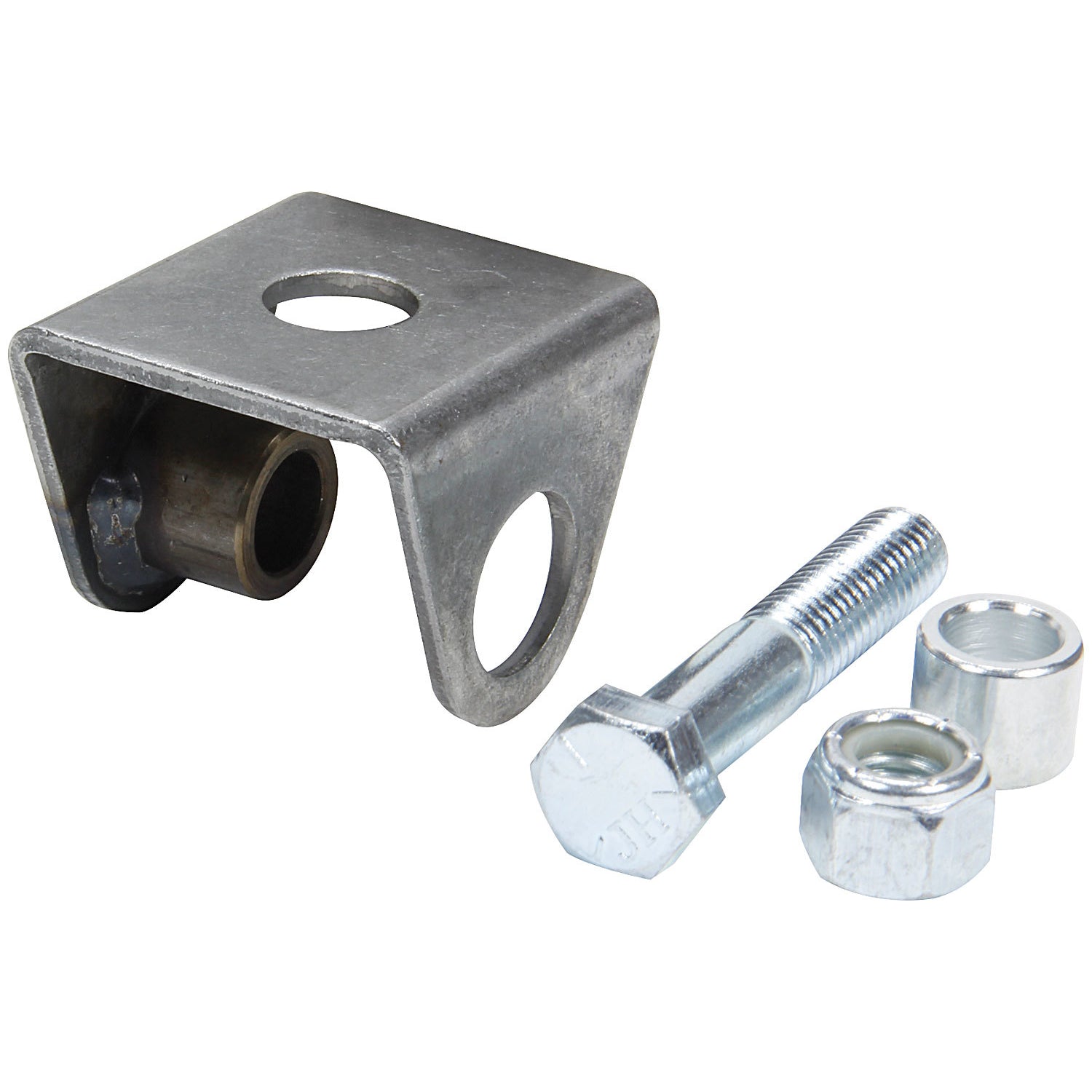 Allstar Performance Coil-Over Bracket w/ Grade 5 Bolt - Lock Nut & Spacer - Flat Mount Style