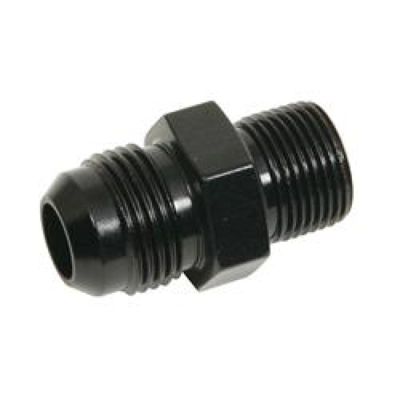 Fragola AN to Metric Straight Adapter -10 AN Male to 18mm x 1.50 Male - Black